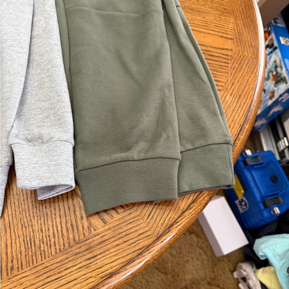 Lot of 4 New with Tags  Cozy Jogger Pants - Gray, Green, Brown - Picture 9 of 11